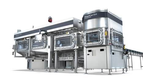 SmartCan Eco filler/seamer block by KHS/Ferrum