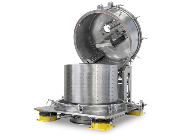 Vertical scraper centrifuge VBC-S